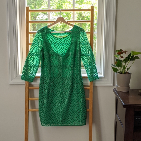 Lilly Pulitzer Dresses & Skirts - Lily Pulitzer Dual Layered Lace Dress